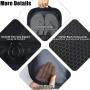 Gelory Women Men Travel Gym Portable Shoe Storage Pouch Shoe Packing Cubes Shoe Bags with Trolley Handle Strap