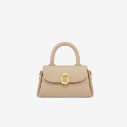 2024 Hot Sale Famous Brand Stitching Matching Color Ladies Hand Bags Metal Buckle Custom Logo Flap Womens Handbags