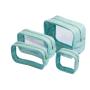 New Products Clear Custom Pouch with Ziplock Designer Transparent Makeup Brushes Bag PVC Travel Cosmetic Bag