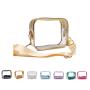 New Trends Waterproof PVC Gift Bags Custom Transparent Cosmetic Bag Crossbody Standup Zipper Closed PVC Bag