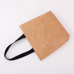 Large Capacity DuPont Paper Shopping Bag Environmentally Friendly Portable Single Shoulder Waterproof Tear Resistant Double