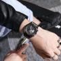 2022 Fashion Leather Man's Wrist Watch Band Wristwatch Reloj Luxury Gold Watch Creative Men Chain Wristwatches