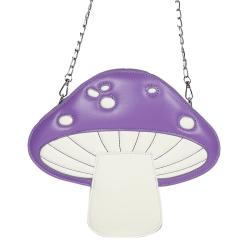Custom Cute Ladies Mini Hand Bags Fashion Mushroom Shape Girls Shoulder Bags Leather Women Crossbody Bag