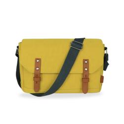 Fashion Tablet Crossbody Travel Shoulder Satchel Bag Canvas Messenger Bag With Adjustable Strap