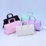 Keymay High Quality RTS Stock Low MOQ Fast Shipping Waterproof Nylon Small Travel Bag Weekender Bags for Women Sports Duffel Bag
