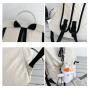 ZF115 New Casual Simple Shoulder Bag Male Outdoor Travel Backpack Female Nylon Waterproof Student Schoolbag