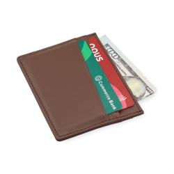 High Quality Leather Card Holder custom credit card holder pu leather slim rfid men card holder