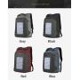 ZWY074 Simple Men's Outdoor Solar Backpack Unisex New Nylon Cycling Travel Camping Shoulder Bag Waterproof Eco-friendly Backpack