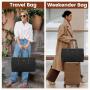 LOVEVOOK 2024 fashion outdoor travel handbags 3pc carry on Bags with shoe pocket Toiletry Weekender travel luggage duffel bags