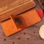 Short wallet men's new brand personality money clip men's bifold buckle multi-card position pu leather wallet purse