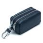 Hot selling women leather keychain wallet coin purse rfid women's leather wallet zipper coin purse