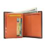 Wholesale tri-fold wallets for men with big coin pocket rfid blocking logo customized synthetic leather