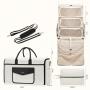 2024 LOVEVOOK new arrival Portable Hanging Weekender bags for women carry on overnight large capacity foldable travel duffel bag