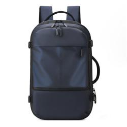 17-Inch Expandable Film Travel Laptop Bag Multi-Layer Fully Open Business  Computer Backpack Custom Logo Waterproof 30L Capacity