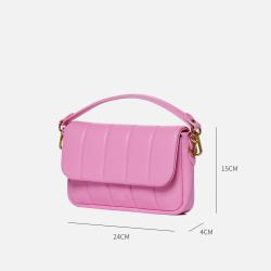 Luxury PU Leather Handbag Mini Cross Body Bag Custom Logo Fashion Hand Bag