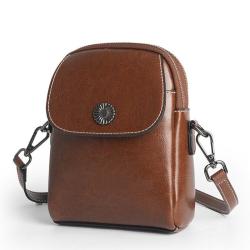 ZWY084 New Fashion Vintage Style Women Shoulder Bag Daily Travel Work Shopping Leather Crossbody Bag Wholesale Phone Bag