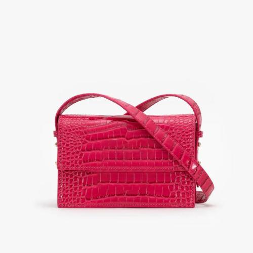 New Style Fashion Crocodile Leather Women Handbag Ladies Crossbody Shoulder Bag PU Square Handbags For Ladies
