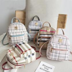Hot Selling New Pu Leather Women's Backpack 2023 Wholesale Large Capacity Zipper Shoulder Bag for Women