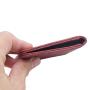 Vegan Non-Leather Eco Minimalist Slim Card Holder Cork Wallet Zipper Card Wallet