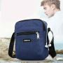 Fashion Multi-Pocket Travel Canvas Messenger Bags Large Capacity Custom Logo Men's Crossbody Bag For Men
