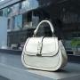 2024 Top selling women's handbag quality crocodile leather single shoulder bag for ladies fashion designer female bag  27cm