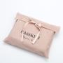Custom Logo Printed velvet Suede Envelope Bag High End Decoration Ribbon Velvet Envelope Pouch