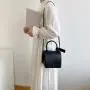 PU Korean Hand Bag Women Handbags Fashion Small Square Bag Leisure Single Shoulder Slant Crossbody Bag
