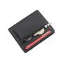 Custom Mens Leather Magic Wallet Minimalist Slim RFID Card Holder Business Wallets For Men