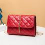 2024 Ladies Fashionable Embroidered Small Square Bag Portable Daily Joker Bag Wholesale for Ladies for Foreign Trade