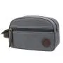 Custom Men's Toiletry Bag Canvas Travel Kit Organizer Wash Waterproof Portable Makeup Bag