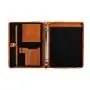 A4 letter sized papers soft good leather Portfolio Case leather Portfolio Organizer