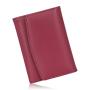 2024 Manufacturer Customized Genuine Leather Plain Ladies Zipper Wallet Blocking Credit Card Rfid