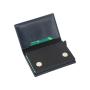 Factory wholesale aluminium wallet card holder case leather metal card holders business card holder