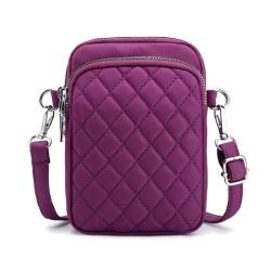 2024 Wholesale Embroidery Nylon Mini Crossbody Waist Bag For Women Cell Phone