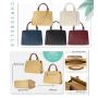 SUSEN CHRISBELLA Custom Logo Design Fashion PU Leather hand bags ladies handbags 2022 new arrivals women handbags Brands china
