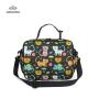 Waterproof Cooler Lunch Bag For Kids Easy Clean Outdoor Cooler Bag Cat Pattern Picnic Hand Bag