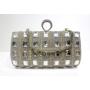 Fashion Glass studded rhinestone clutch bag women bride shoulder clutch bag evening bags for woman