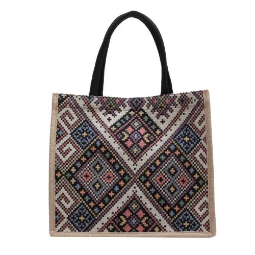 Large Capacity Bag Female New Fashion Single Shoulder Tote Ethnic Style Students Carrying Class Bag Tide