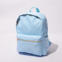Stock Multi Color Nylon Ice Blue Basics 5 Piece Packing Cosmetic Bag Waist Bag Backpack Makeup Travel Bag Set