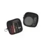 Mesh Travel Toiletry Bag Transparent Standing Pouch Portable Shaving Washing Kits Organizer Personal Care Trip Case