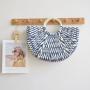 CCF722 Summer Straw Beach Bags for Women Vintage Handmade Straw Handbag 2023 New Shoulder Bags Basket Straw Weave Beach Bags