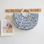 CCF722 Summer Straw Beach Bags for Women Vintage Handmade Straw Handbag 2023 New Shoulder Bags Basket Straw Weave Beach Bags