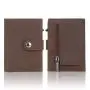 Metal Rfid Blocking Wallet Credit Card Holder Rfid Blocking Leather Aluminum Wallet