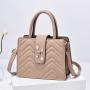 Diamond Lattice Custom Bags Tote Casual Pu Ladies Handbags Women Bag Pure Color Fashion Lady Bag Lock Bolsos CY74326