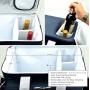 Custom 4 Person Family Outdoor Camping Bag Cooler Compartment with Detachable Bottle Wine Holder Picnic Set BBQ Tote Bag
