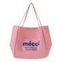 ZWY087 Fashion Large Women Letter Canvas Bag Daily Work Shopping Traveling Shoulder Bag Custom Logo Wholesale Student Tote Bag