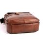 2024 Wholesale Oiled Waxed Vegan Leather Crossbody Sling Bag For Shoulder Men