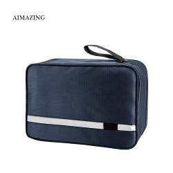 Travel Hanging Toiletry Bag  Foldable Dopp Kit with Large Capacity for Men 4 Layers Portable Waterproof Hygiene Bag