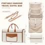 LOVEVOOK New Design hanging garment duffel bag suit business Portable Weekender Bag with a Shoe Bag Travel Hanging Suitcase Suit
