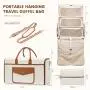 LOVEVOOK New Design hanging garment duffel bag suit business Portable Weekender Bag with a Shoe Bag Travel Hanging Suitcase Suit